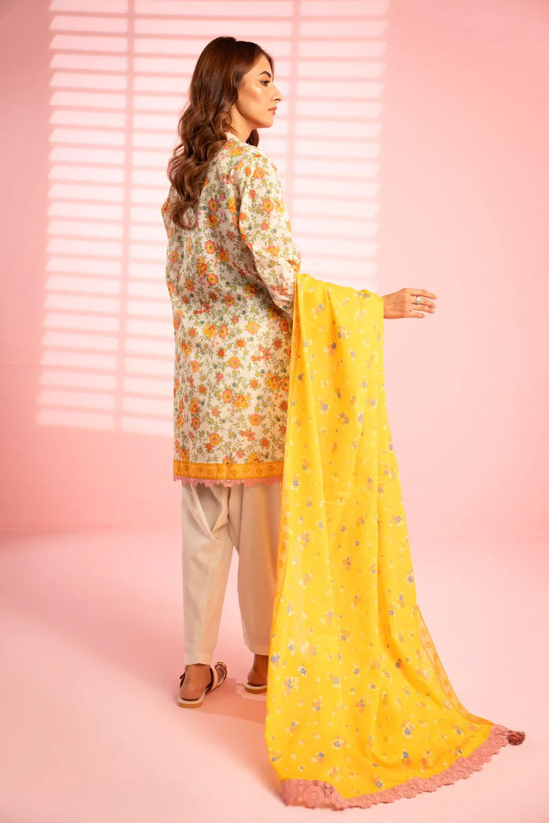 ALKARAM LAWN | PRINTED SHIRT, TROUSER & DUPATTA AK1042
