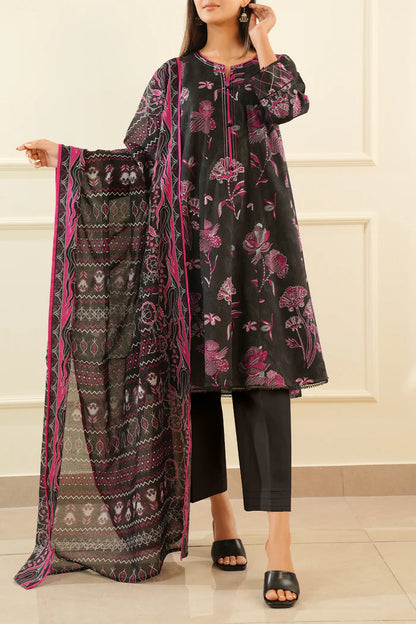 Saya Unstitched Printed Lawn 3 Piece