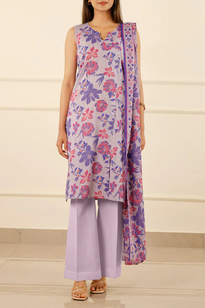 Saya Unstitched Printed Lawn 3 Piece