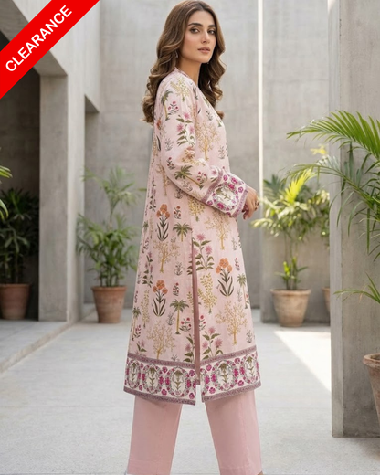 CLEARANCE SALE _ 2-Piece Printed Lawn Suit