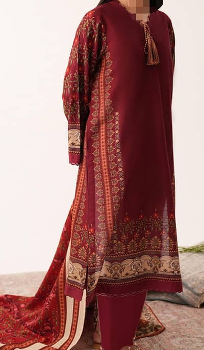 Original Winter Agha Noor Khaddar Digital Print 3 Piece AG 099