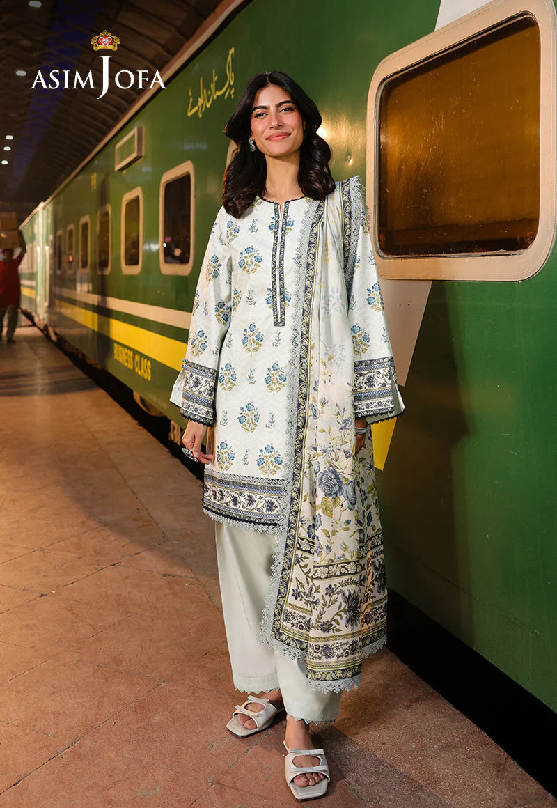 Asim Jofa _ Digital Printed Khaddar Unstitched 3 PCS __ AJ_104