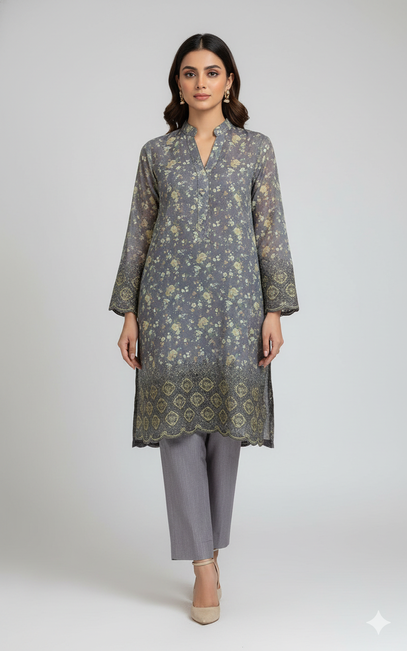 Tawakkal Embroided Khaddar 2 Pcs TK100