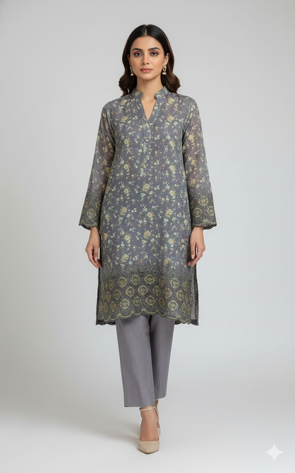 Tawakkal Embroided Khaddar 2 Pcs TK100