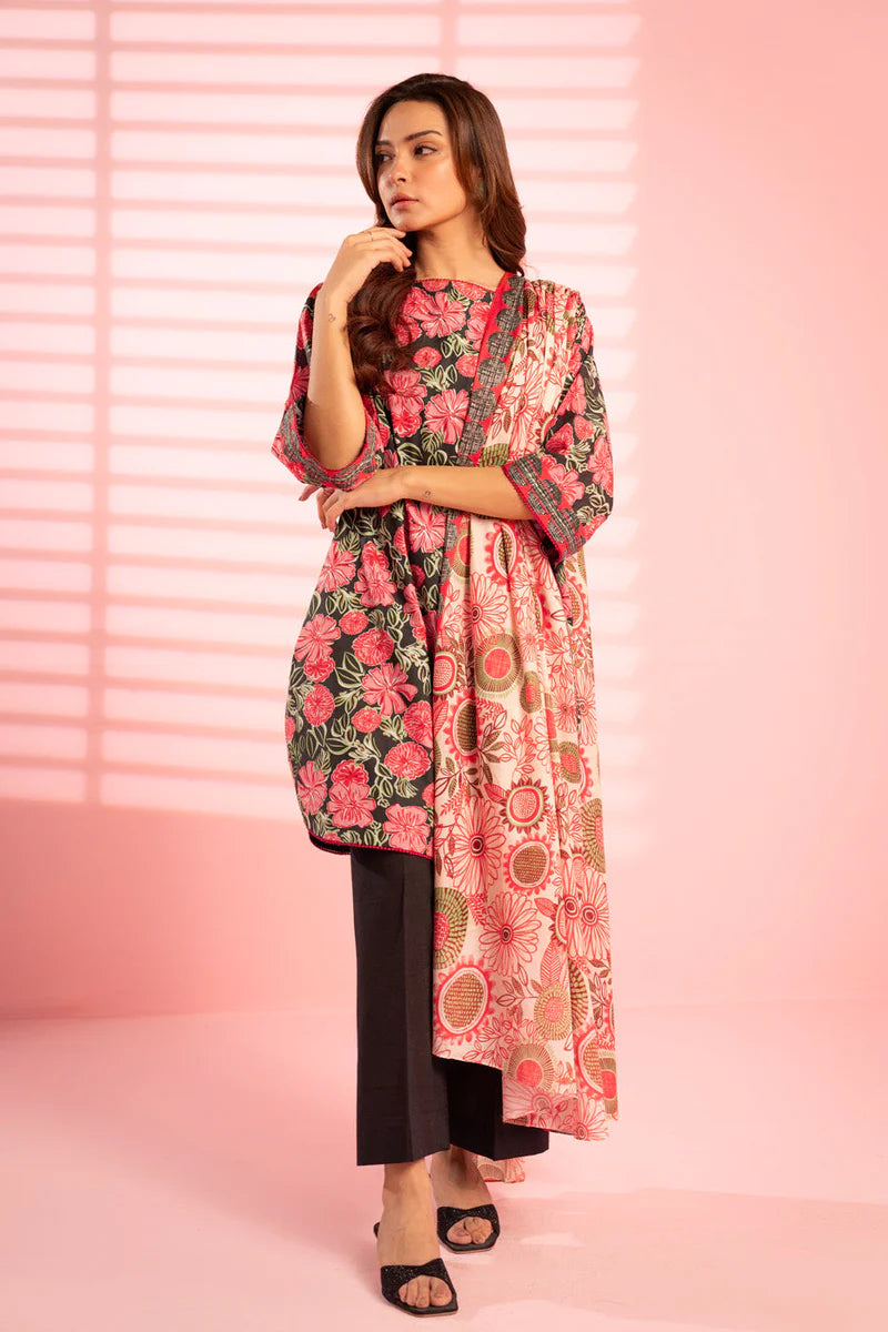 ALKARAM LAWN | PRINTED SHIRT, TROUSER & DUPATTA AK1041