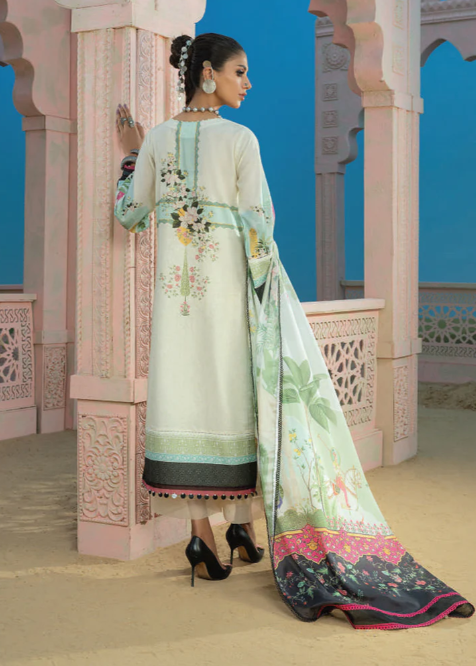 Wardha Saleem Embroidered Lawn Suits Unstitched 3 Piece D-06 Shikaar Gah