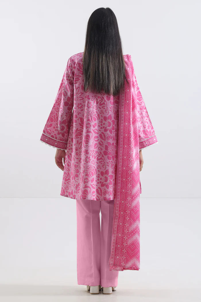 Saya Unstitched Printed Lawn 3 Piece