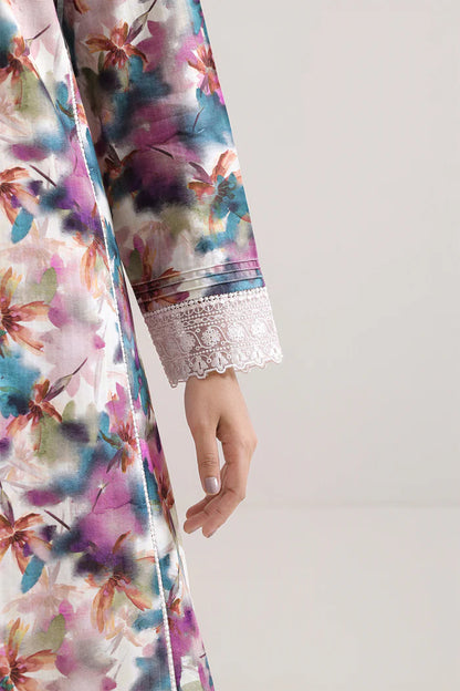 Saya Unstitched Embroidered Lawn 3 Piece