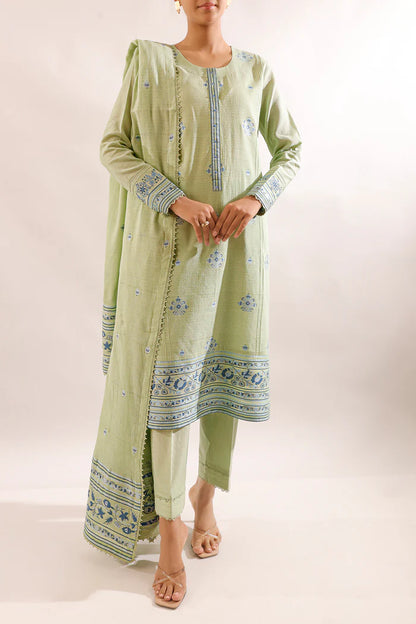 Original Saya Unstitched Jacquard Cotton 3 Piece