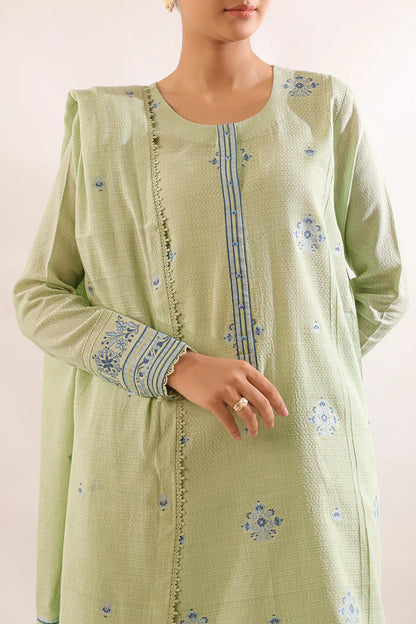Original Saya Unstitched Jacquard Cotton 3 Piece