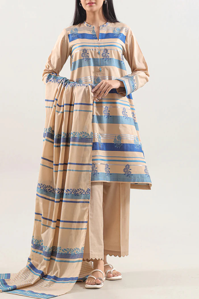 Original Saya Unstitched Jacquard Cotton 3 Piece