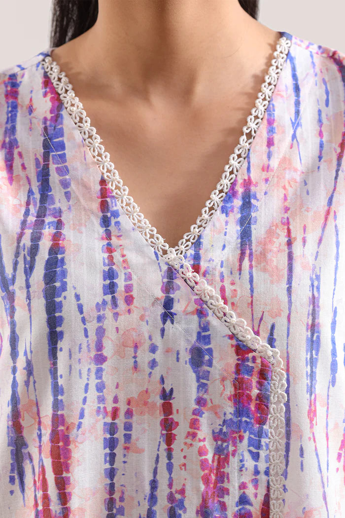 Saya Unstitched Embroidered Lawn 3 Piece