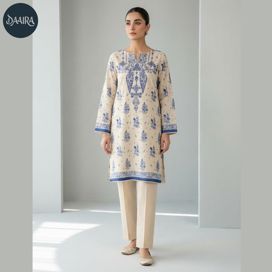 CLEARANCE SALE 2-Piece Embroidered Lawn Suit