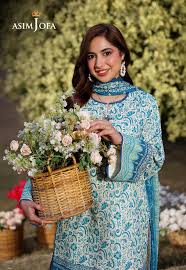 Asim Jofa _ Digital Printed Khaddar Unstitched 3 PCS