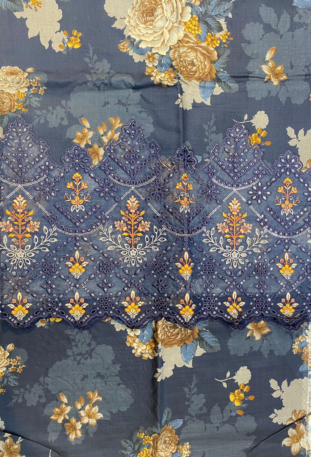 Tawakkal Embroided Linen 2 Pcs TK104