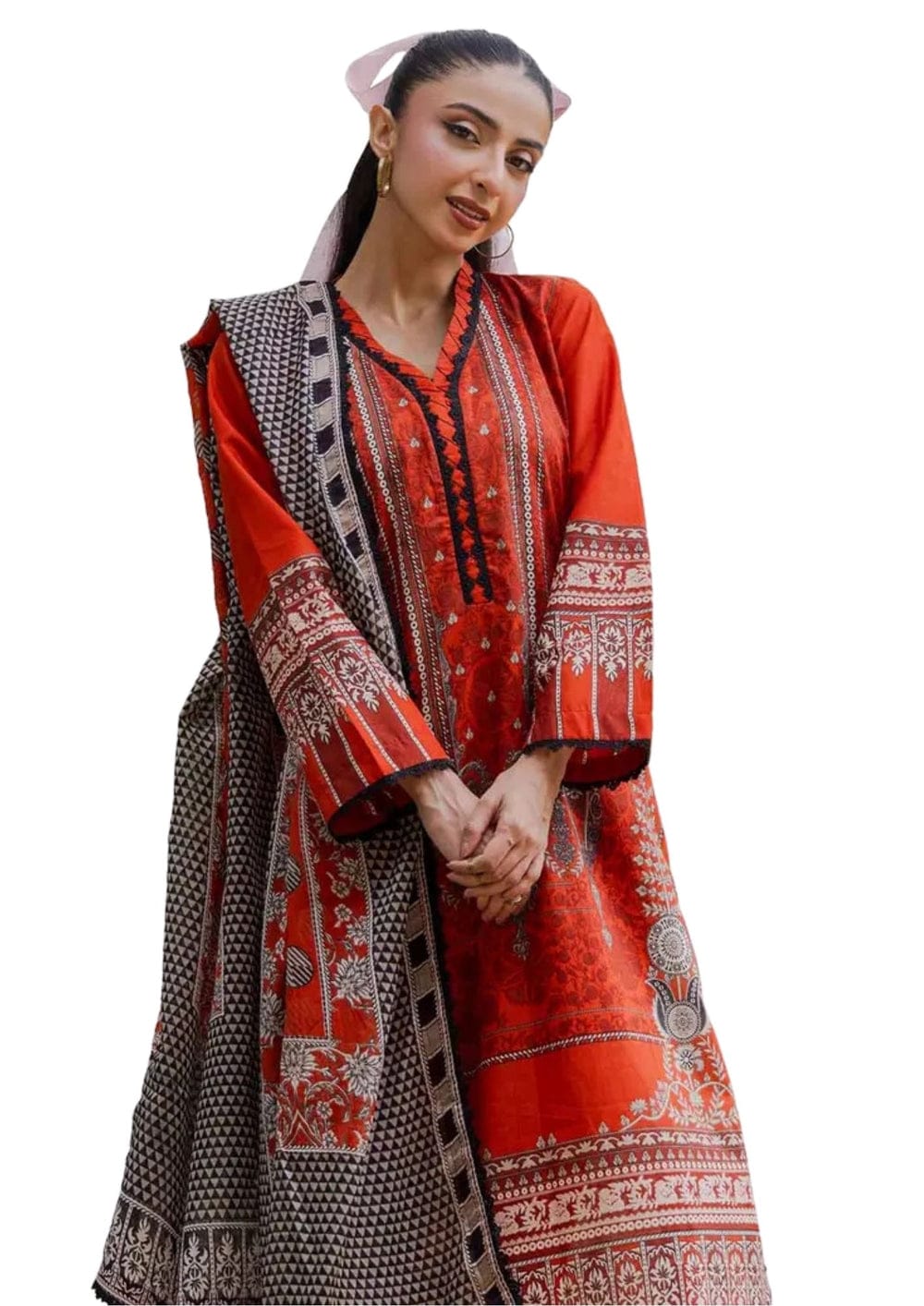 Gul Ahmed Khaddar Unstitched 3 Piece Suit for Women – GA-101