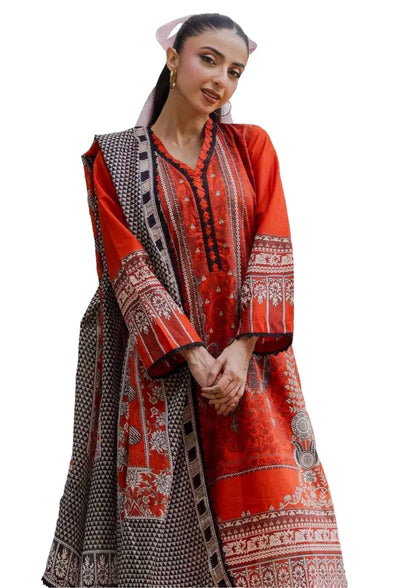 Gul Ahmed Khaddar Unstitched 3 Piece Suit for Women – GA-101