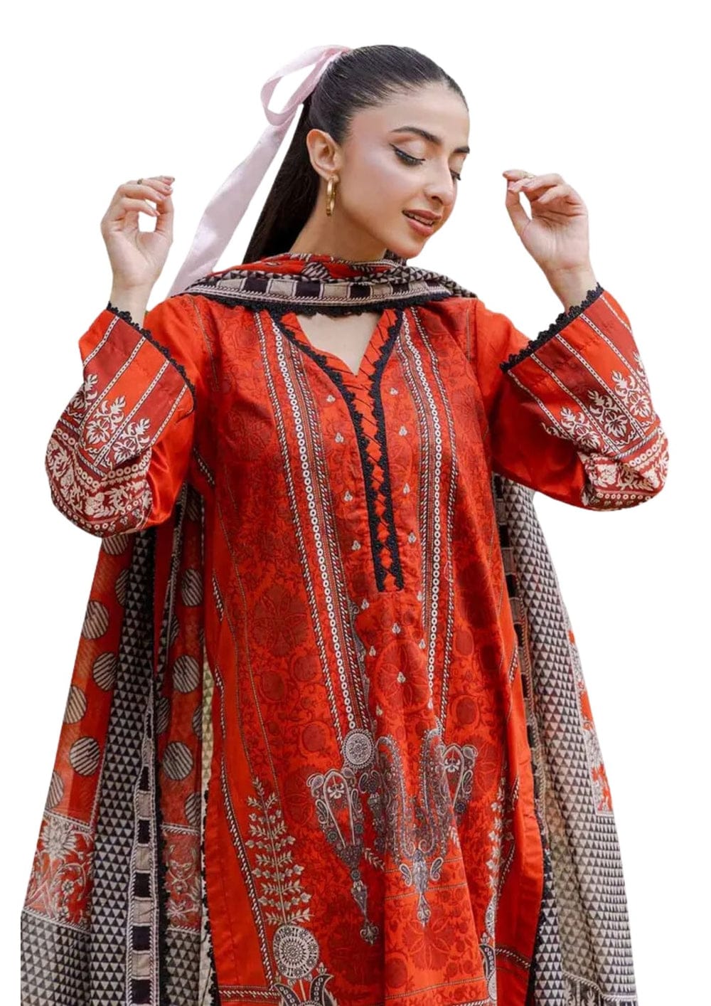 Gul Ahmed Khaddar Unstitched 3 Piece Suit for Women – GA-101