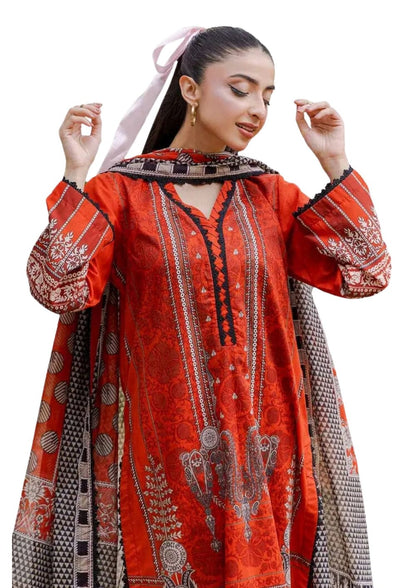 Gul Ahmed Khaddar Unstitched 3 Piece Suit for Women – GA-101