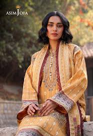 Asim Jofa _ Digital Printed Khaddar Unstitched 3 PCS