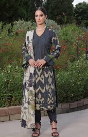 Al Zohaib Linen Unstitched 3 Pcs