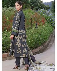 Al Zohaib Linen Unstitched 3 Pcs