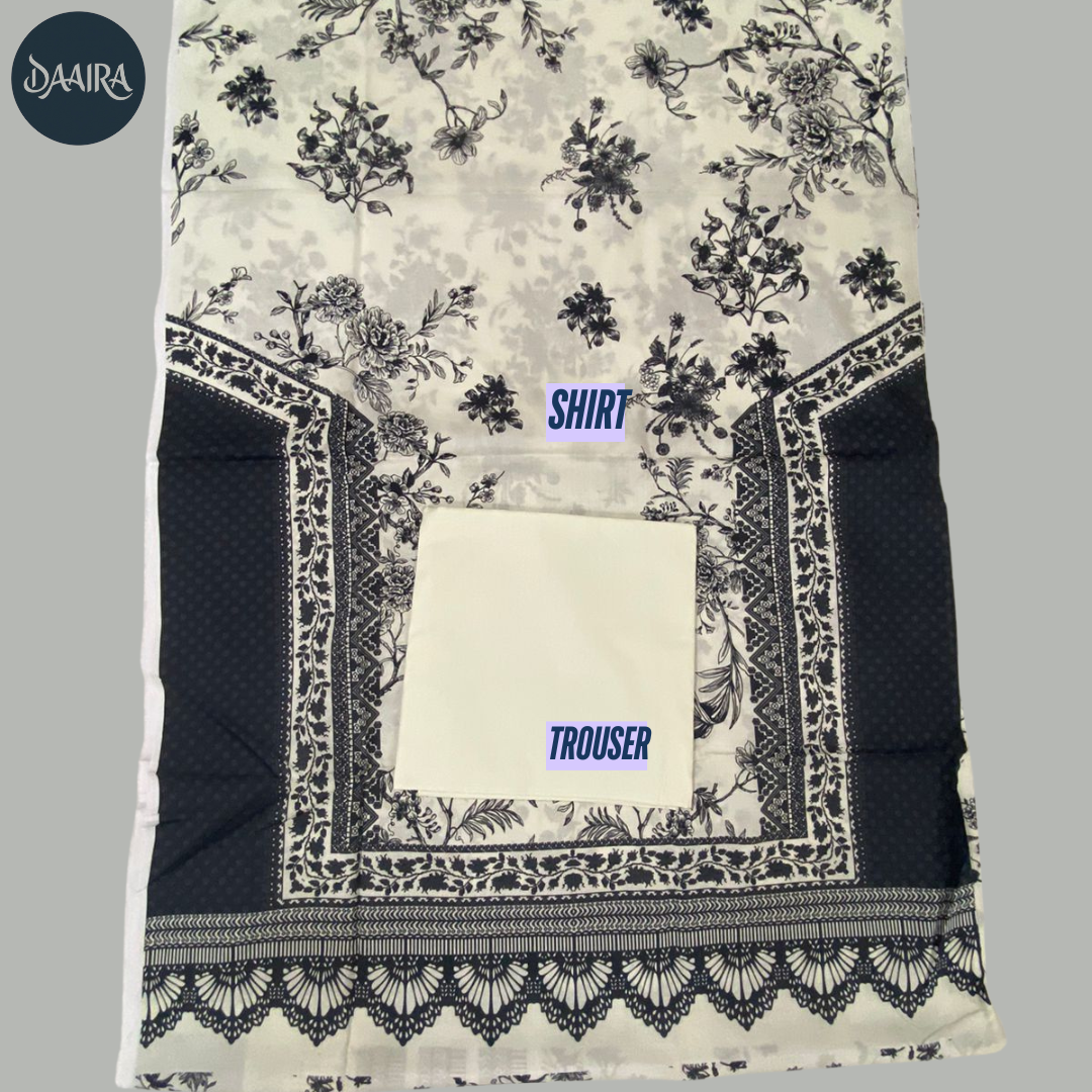 CLEARANCE SALE 2-Piece Printed Lawn Suit