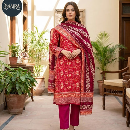 Bonanza Satrangi - Classic 3PC Lawn Suit (Unstitched)