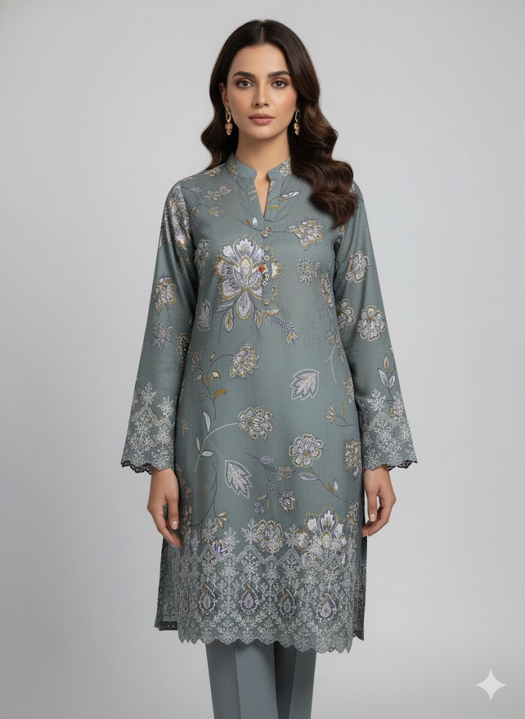 Tawakkal Embroided Linen 2 Pcs TK105