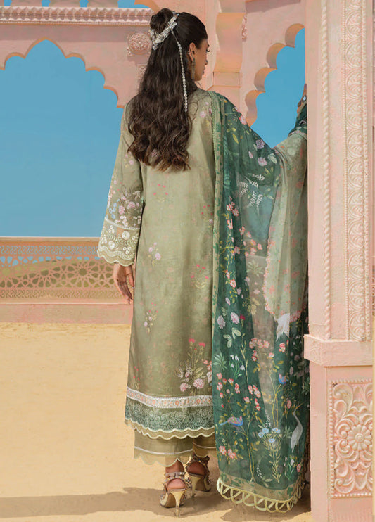 Wardha Saleem Embroidered Lawn Suits Unstitched 3 Piece D-08 Inara
