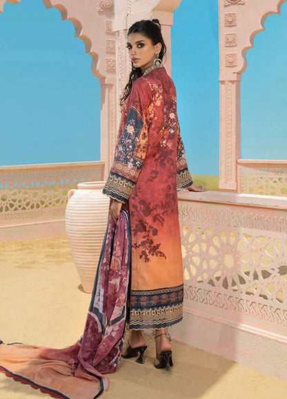 Wardha Saleem Embroidered Lawn Suits Unstitched 3 Piece D-10 Soha