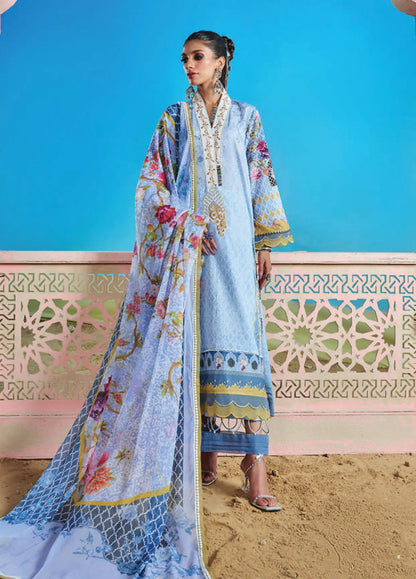 Wardha Saleem Embroidered Lawn Suits Unstitched 3 Piece D-11 Suroor