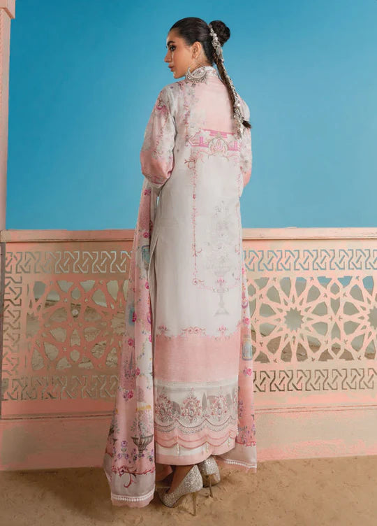 Wardha Saleem Embroidered Lawn Suits Unstitched 3 Piece D-12 Layla